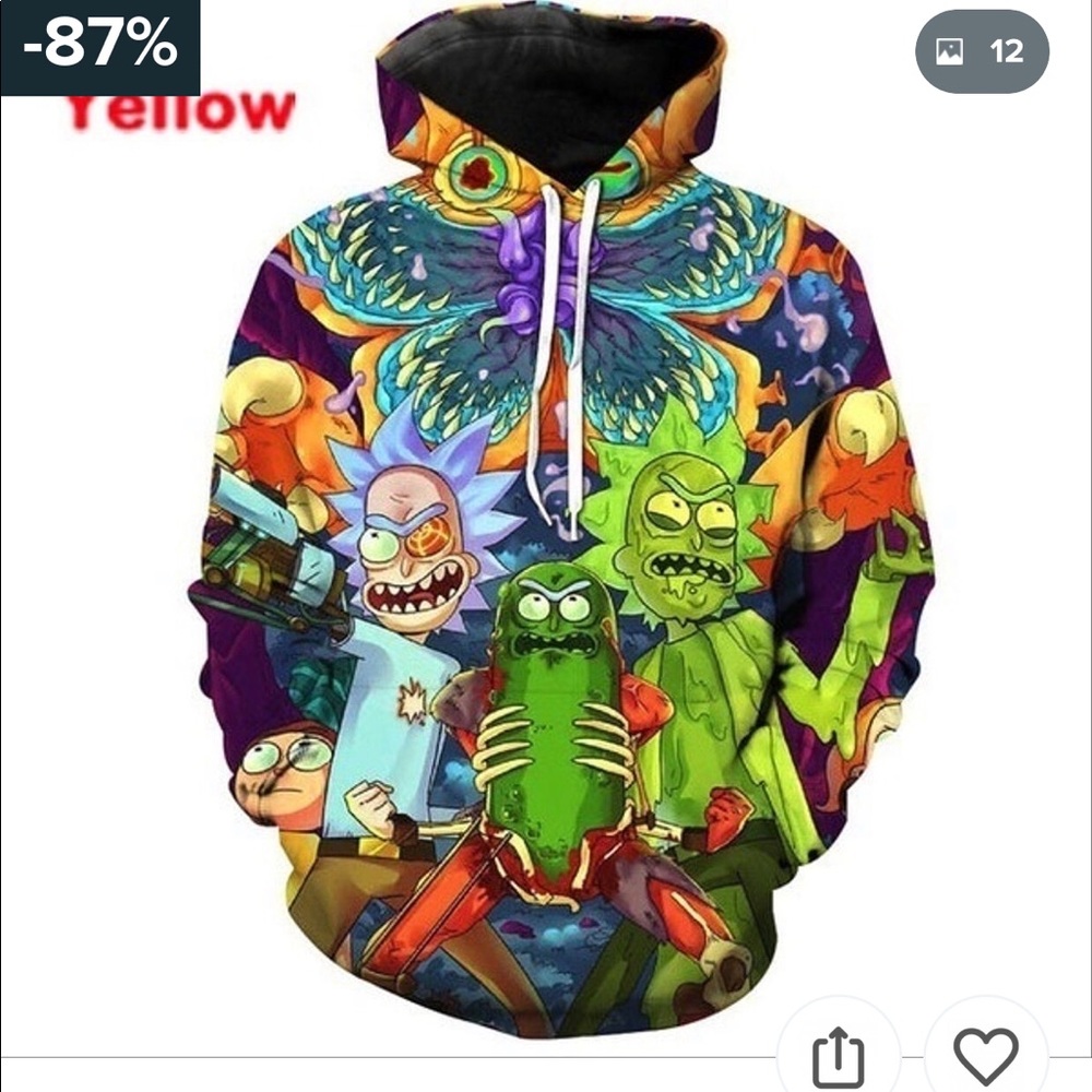 Rick And Morty Hoody